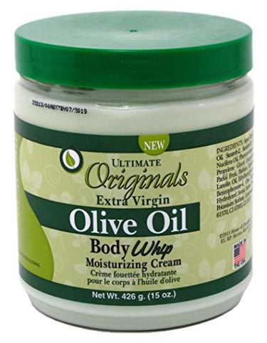 Ultimate Originals Extra Virgin Olive Oil Body Whip Moisturizing Cream – 15 oz - ANNS BEAUTY SUPPLY